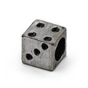 Charms Argento Dado Numeri