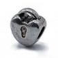 Charms Argento Lucchetto Cuore