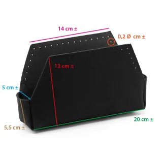 Zeta Semi-Rigid Frame for Clutches | Tessiland