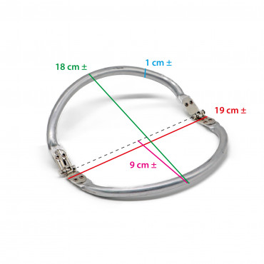 Chiusura a Molla Arco 19x9 cm | Tessiland