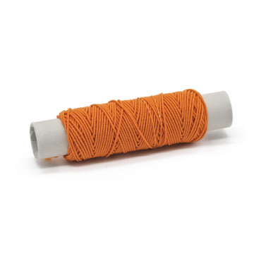Filo cucirino elastico made in Italy bobina 10mt Arancio