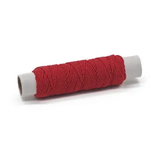 Hilo de costura elástico made in Italy bobina 10mt Rojo