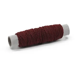 Elastic Sewing Thread Made in Italy 10m Bobbin Bordeaux