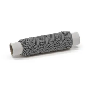 Fil élastique à coudre made in Italy bobine 10mt Grigio medio