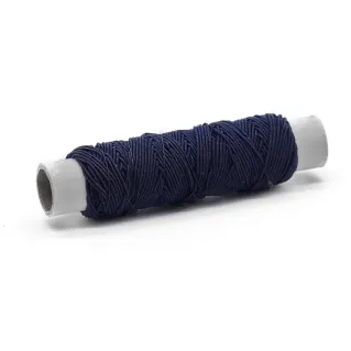 Elastic Sewing Thread Made in Italy 10m Bobbin Blue