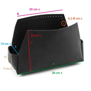 Iota Semi-Rigid Frame for Pouches | Tessiland
