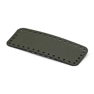 Base para bolso square 19X8 en ecopiel Color Match hecho en Italia Militare