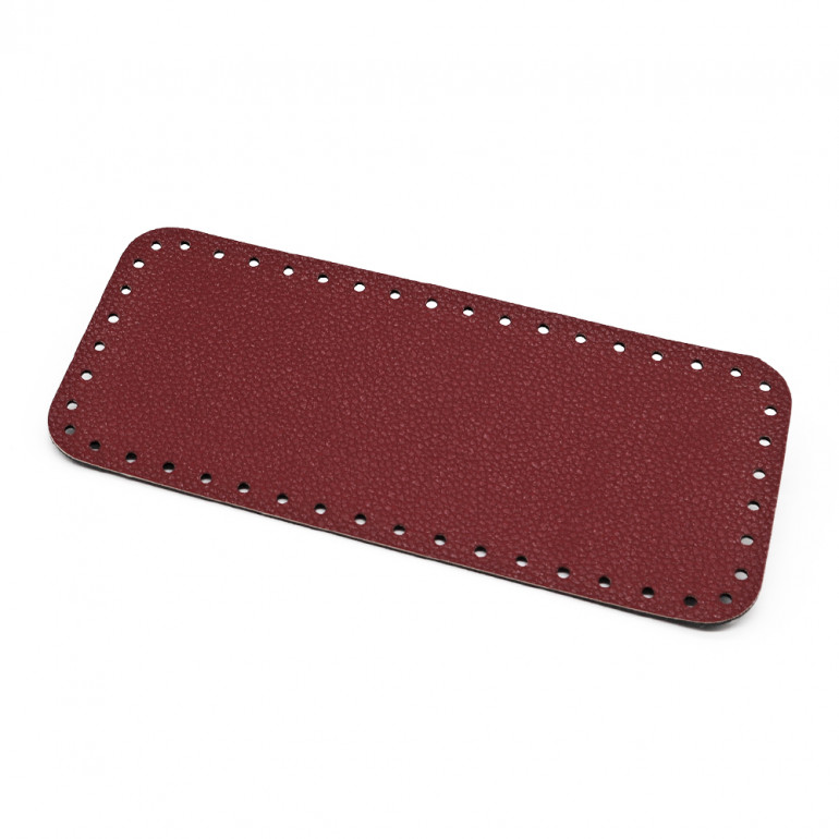 Base Bolso Square Borgoña 27x11 Texturizado | Tessiland