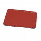 Fond de Sac Carré Rouge 27x17 Texturé | Tessiland