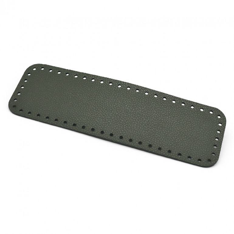 Fond de Sac Carré Vert Militaire 30x10 Texturé | Tessiland