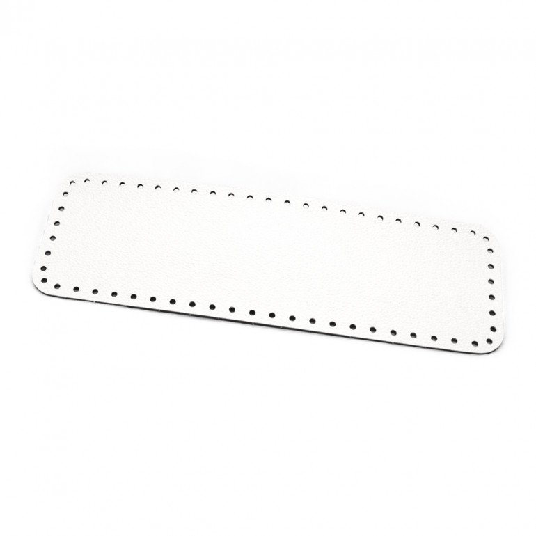 Fond de Sac Carré Blanc Crème 36x11 Texturé | Tessiland