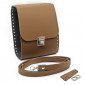 Pochette homme en similicuir avec bandoulière | Tessiland