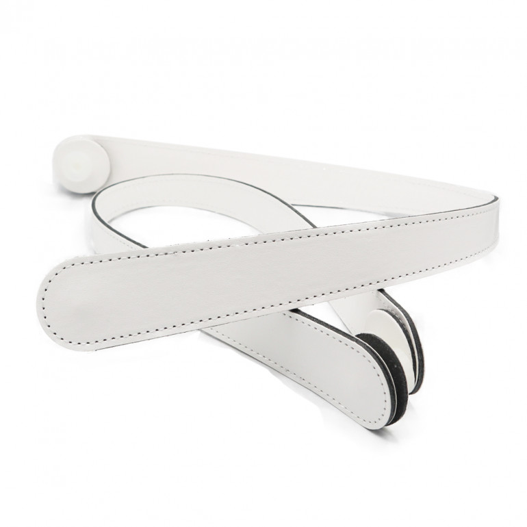 Paire de poignées pour sacs en crochet Screws Blanc | Tessiland