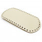 Bag Bottom for Crochet Bags 27x12 in Eco Leather Vanilla | Tessiland