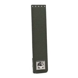 Libeccio Closure Color Match in Faux Leather with Pyramid Swivel Military