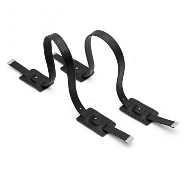 Manici Sahel Color Match in ecopelle per borse made in Italy Nero