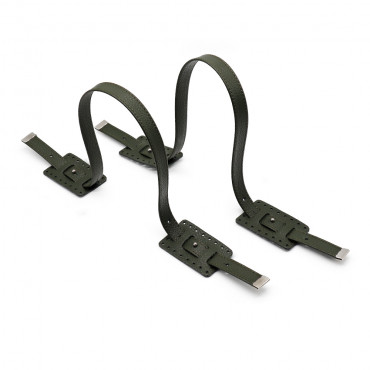 Manici Sahel Color Match in ecopelle per borse made in Italy Militare