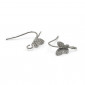 Silver Butterfly Earring, delicate and elegant design | Tessiland