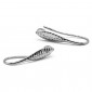 Silver Leaf Earring, refined and natural elegance | Tessiland
