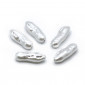 Perles cylindriques ABS pour bijoux | Tessiland