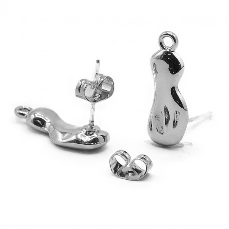 Monachelle Onda Argento, design fluido e sofisticato | Tessiland