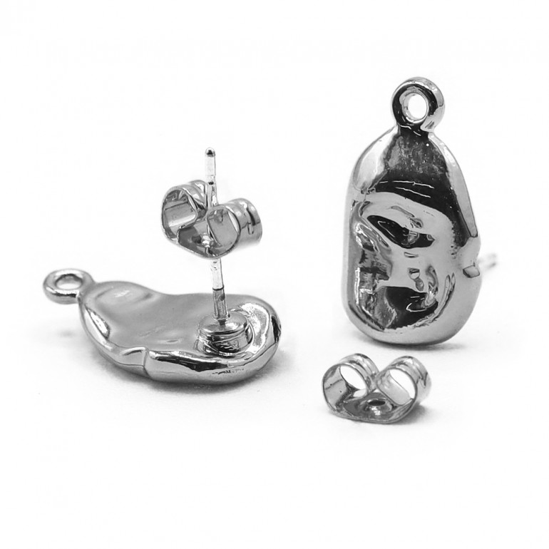 Monachelle Scultura con farfalline per orecchini e bijoux