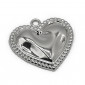 Pendentif Cœur Royal Perlé | Tessiland