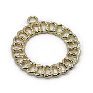Pendentif Tressage circulaire ajouré pour bijoux Oro