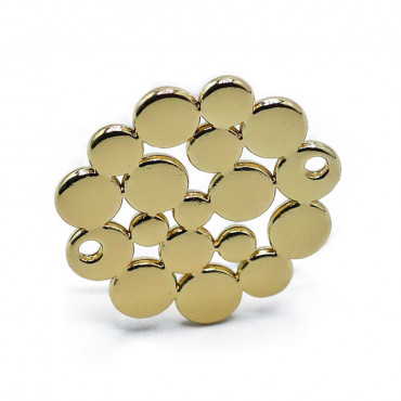 Colgante Cluster Oro, diseño tridimensional y lujoso | Tessiland