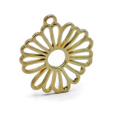 Pendentif Tournesol Or, design naturel et délicat | Tessiland