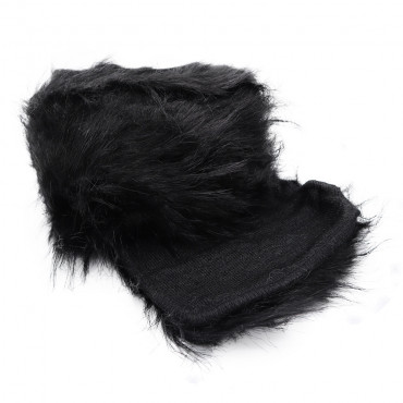 Pelliccia Ecologica sfumata Nero