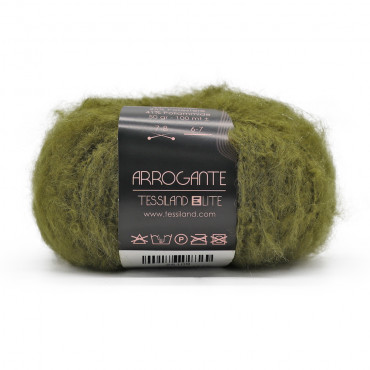 Arrogante misto mohair bouclè gomitolo 50g Prato