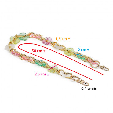 Fioriloop Delicate Handle: Vibrant and Colorful | Tessiland