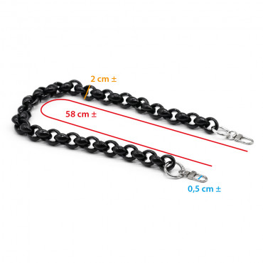 Poignée Marea Noir élégante et personnalisable | Tessiland