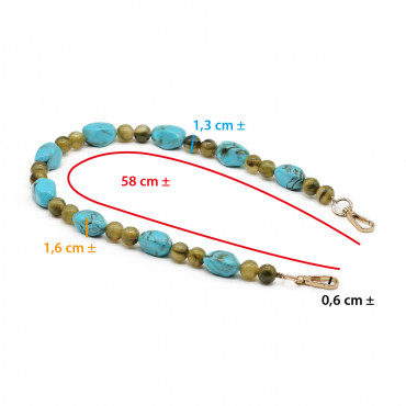 Gemma Olivine Handle: Elegant and Dynamic | Tessiland