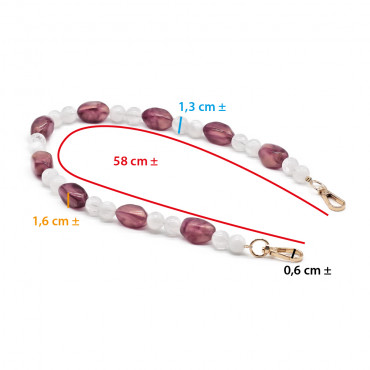 Gemma Rhodonite Handle: Elegant and Dynamic | Tessiland