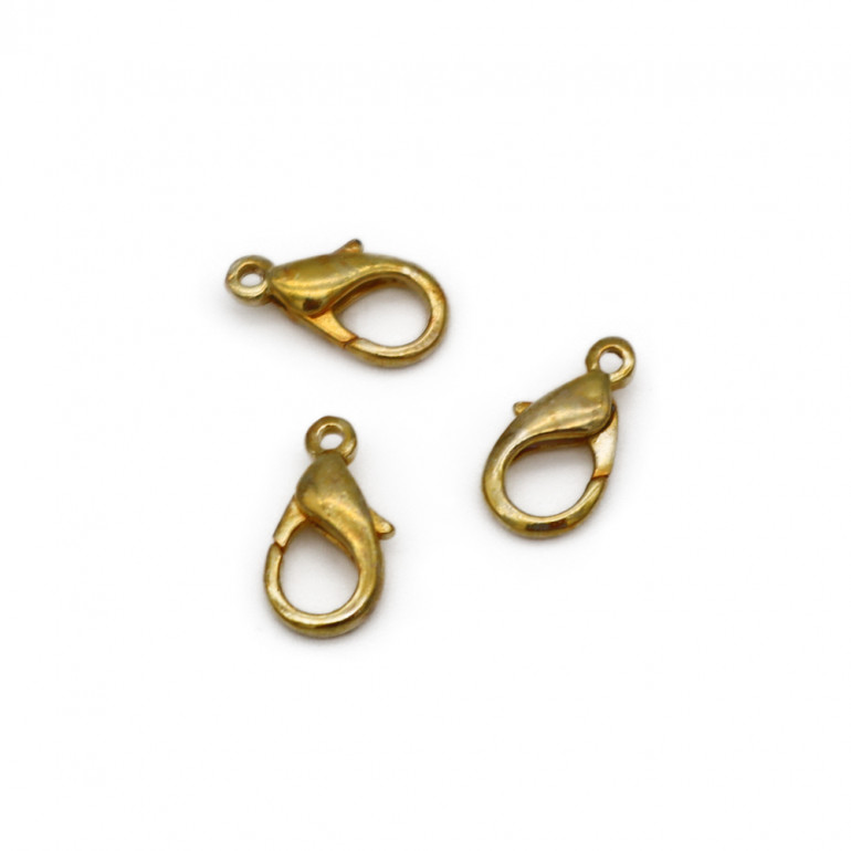 Moschettoni Oro 14mm 3 pz