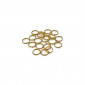 Brisè Rings 6mm Gold 20pcs | Tessiland