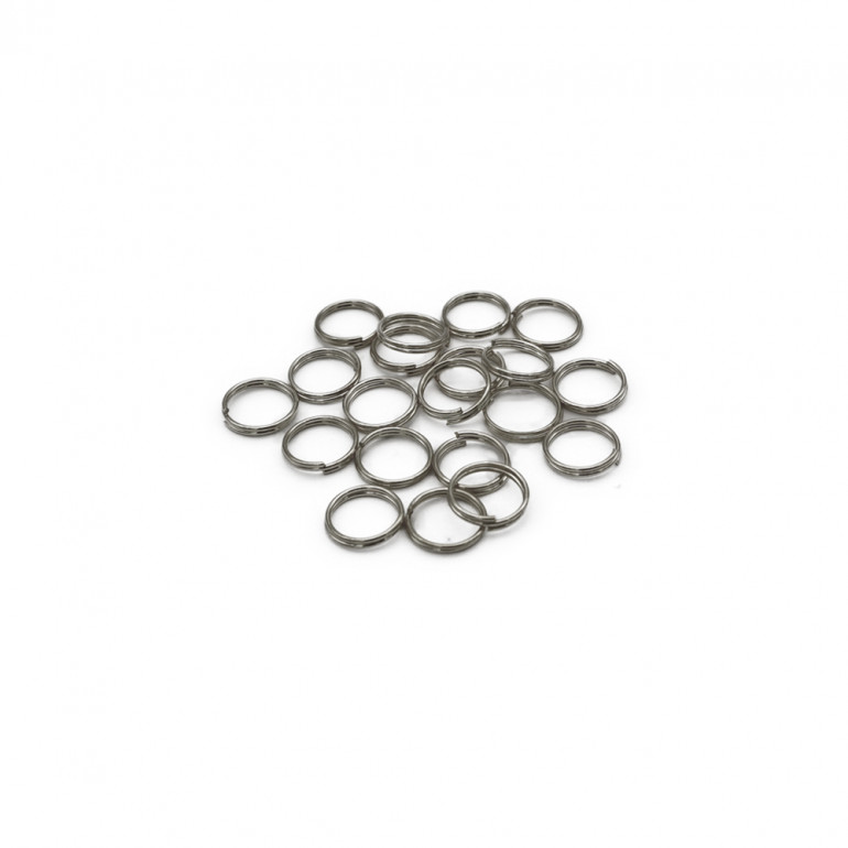 Anneaux Brisè 6mm Argent 20pcs | Tessiland