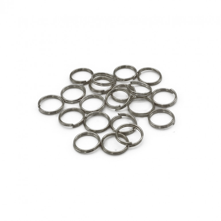 Anneaux Brisè 10mm Argent 20pcs | Tessiland