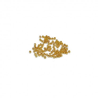 Schiaccini per bigiotteria crimp beads Oro
