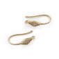 Losanga Gold Hooks: Elegant and Shiny | Tessiland