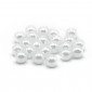 8 mm ABS Beads White 002 | Tessiland