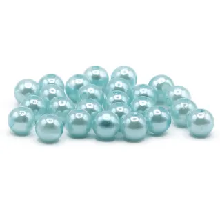 Perlas de 8 mm ABS efecto perlado para bisutería 20pz 003 tiffany