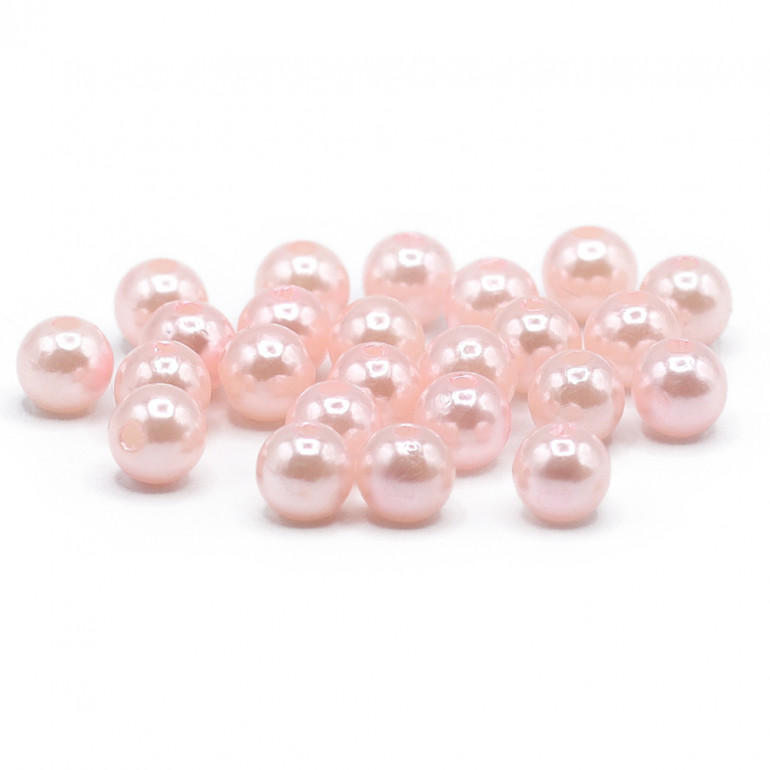 Perline ABS 8mm Rosa 011 | Tessiland
