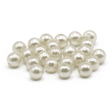 Perlas ABS 8mm Natural 017 | Tessiland