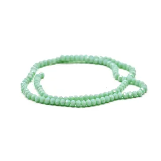 4mm Faceted Glass Crystals for Jewelry A077 uva