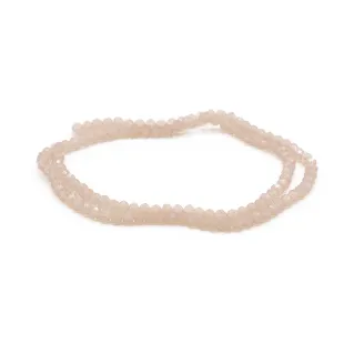 Cristaux facettés en verre de 4 mm pour bijoux A128 peonia