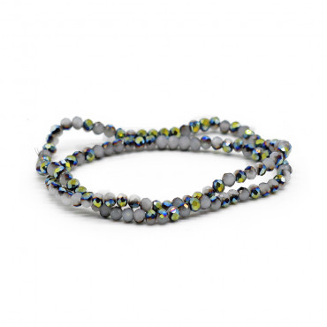 Cristaux 4 mm facettés A239 Blend Scarabée Solide Changeant | Tessiland