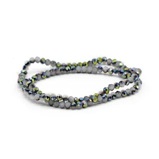 Cristaux facettés en verre de 4 mm pour bijoux A239 blend scarabeo